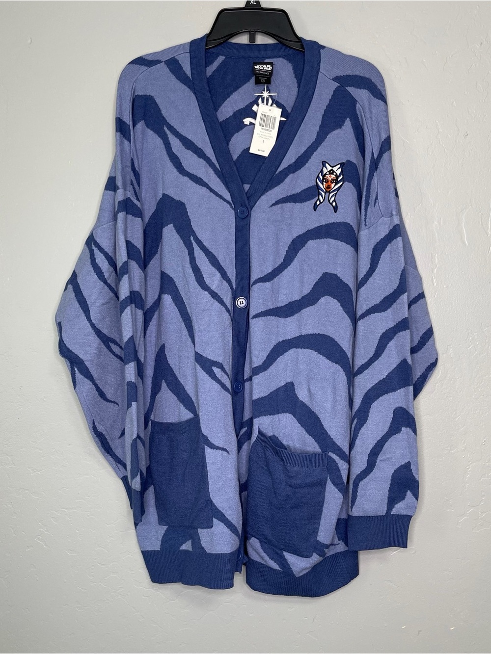 Her Universe Star Wars Ahsoka Tano Open Cardigan Plus Size Sz 2